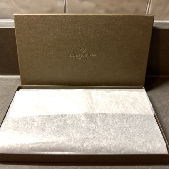 Patek Philippe Brown Large Leather Wallet